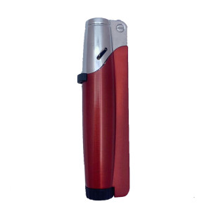 Slim Design  Metal Jet Torch Flame  Grinding Flint Butane Gas Windproof  Lighter